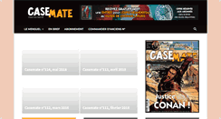 Desktop Screenshot of casemate.fr