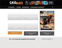 Tablet Screenshot of casemate.fr